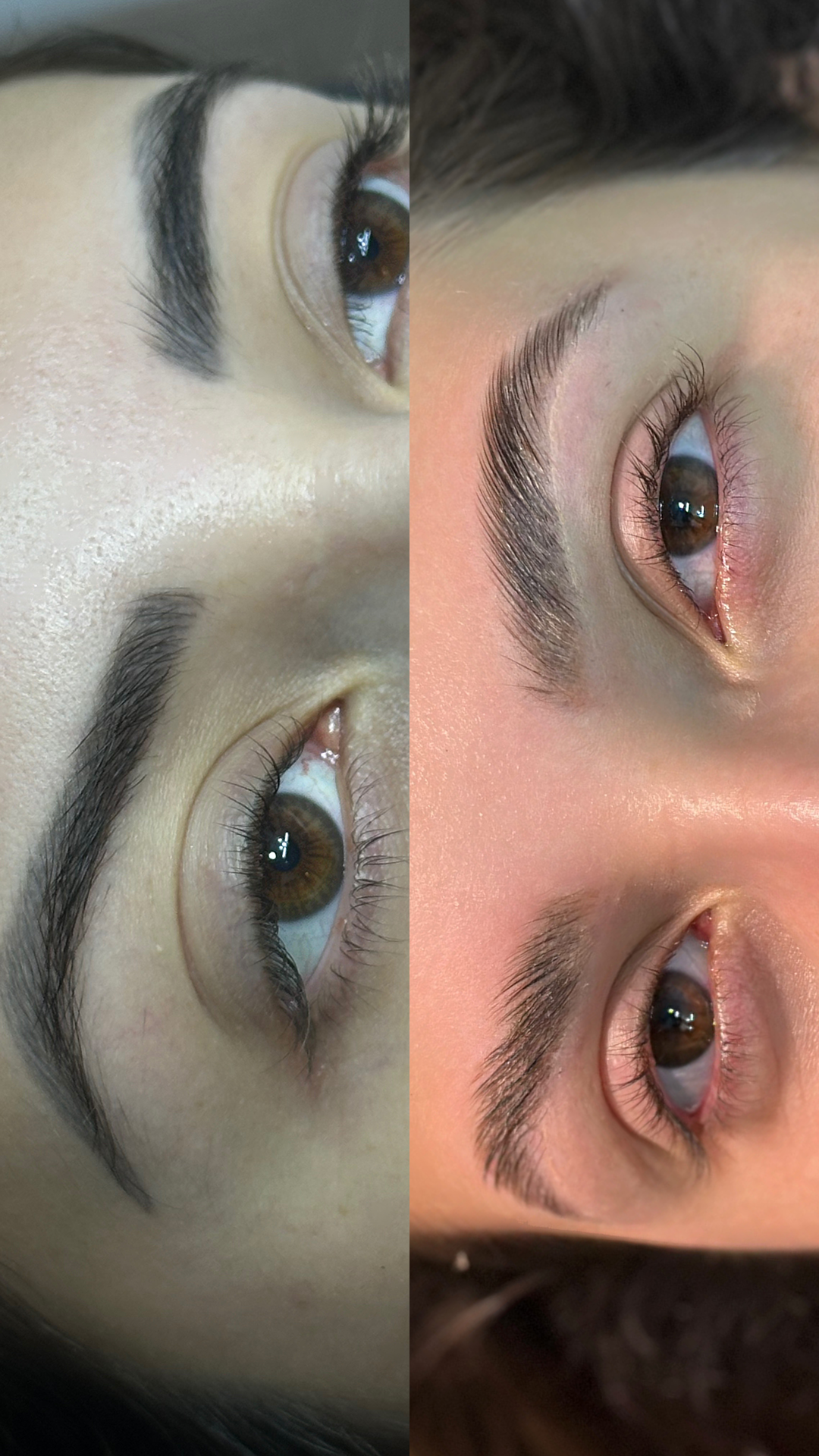 Micropigmentação de Sobrancelha — antes e depois